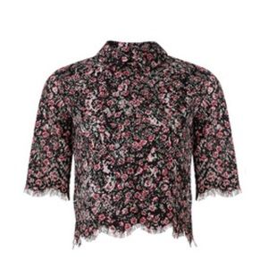 The Kooples floral lace top